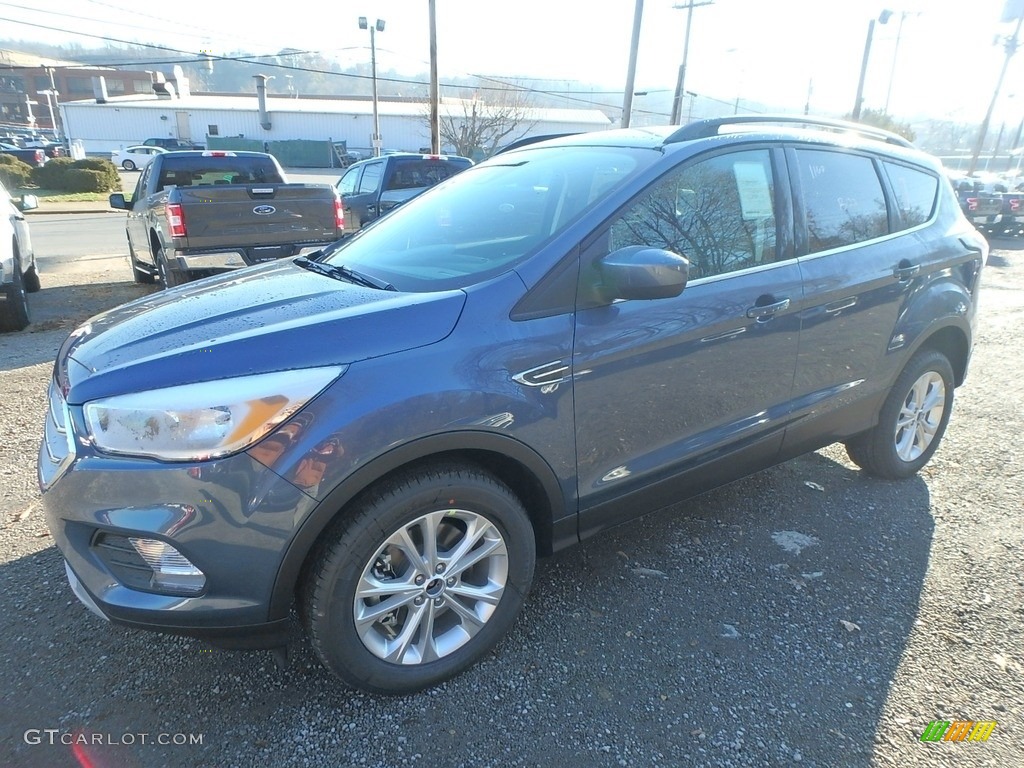 2018 Escape SE 4WD - Blue Metallic / Charcoal Black photo #7