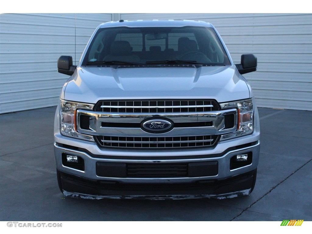 2018 F150 XLT SuperCrew - Ingot Silver / Earth Gray photo #2