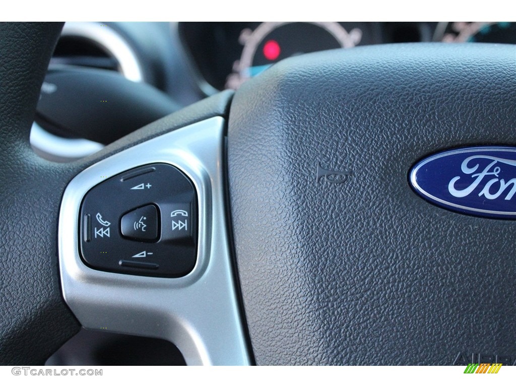 2017 Fiesta SE Hatchback - Ruby Red / Charcoal Black photo #14