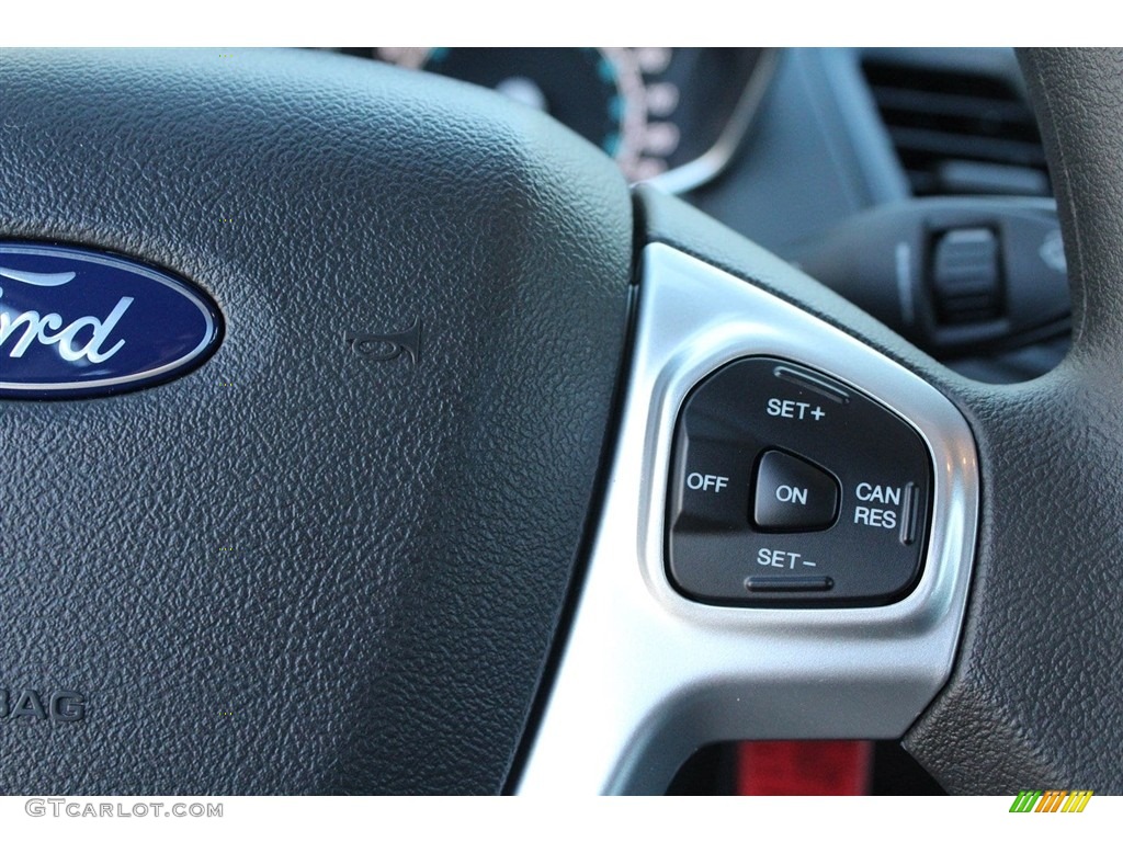 2017 Fiesta SE Hatchback - Ruby Red / Charcoal Black photo #15