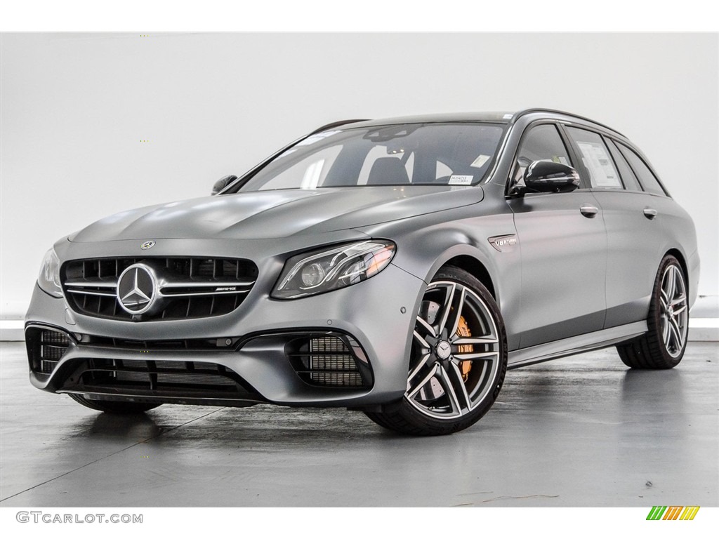 designo Selenite Grey Magno (Matte) 2018 Mercedes-Benz E AMG 63 S 4Matic Wagon Exterior Photo #124067607