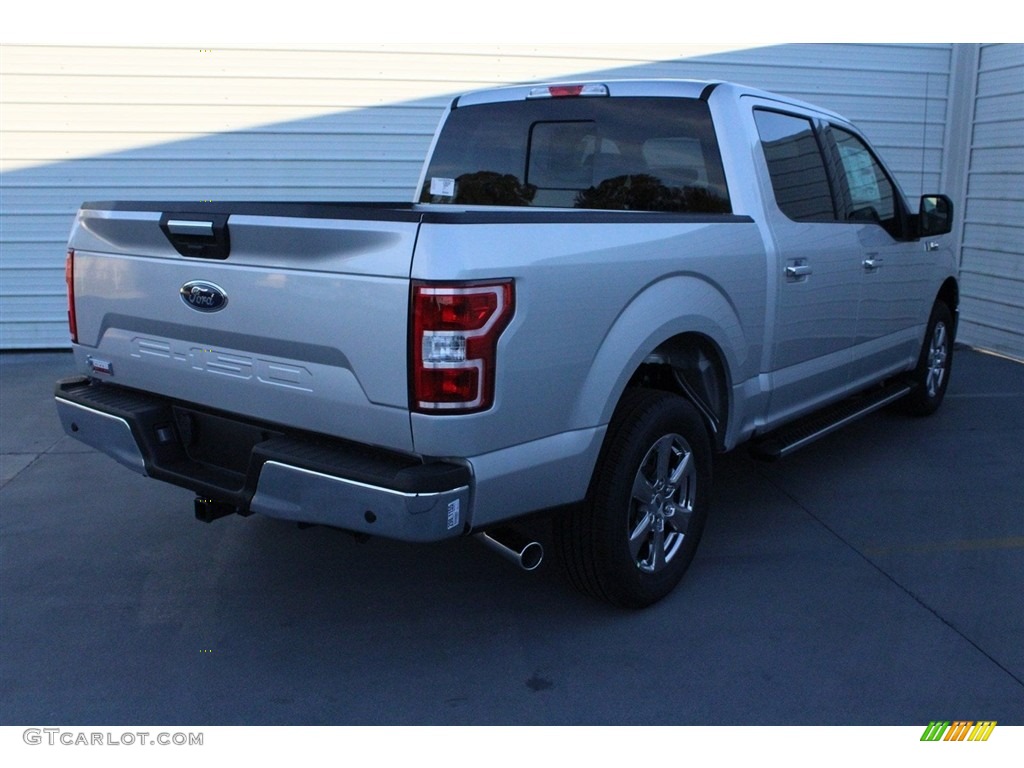 2018 F150 XLT SuperCrew - Ingot Silver / Earth Gray photo #9