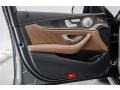Nut Brown/Black 2018 Mercedes-Benz E AMG 63 S 4Matic Wagon Door Panel