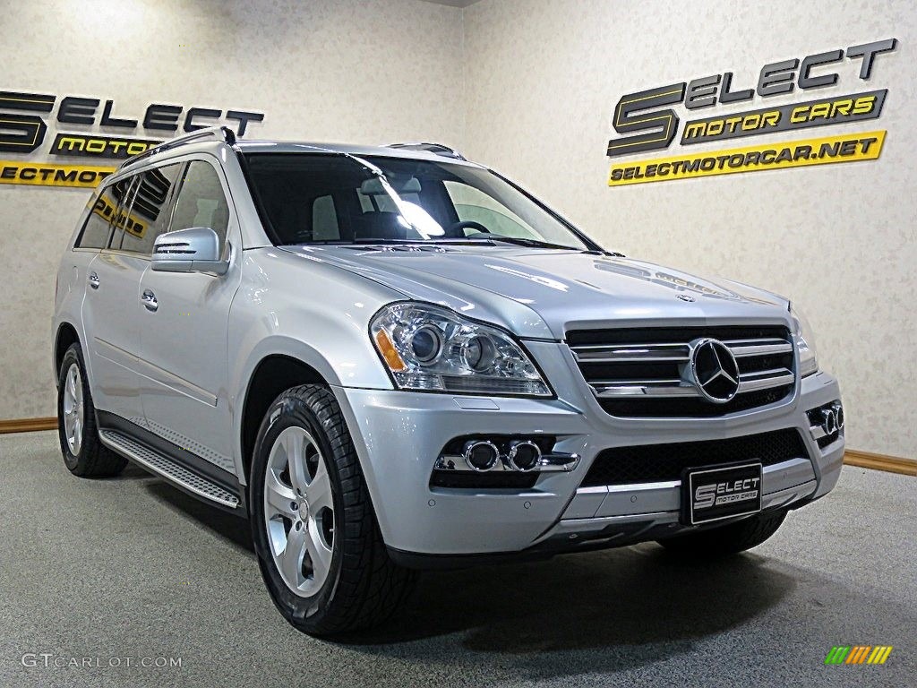2011 GL 450 4Matic - Iridium Silver Metallic / Black photo #3
