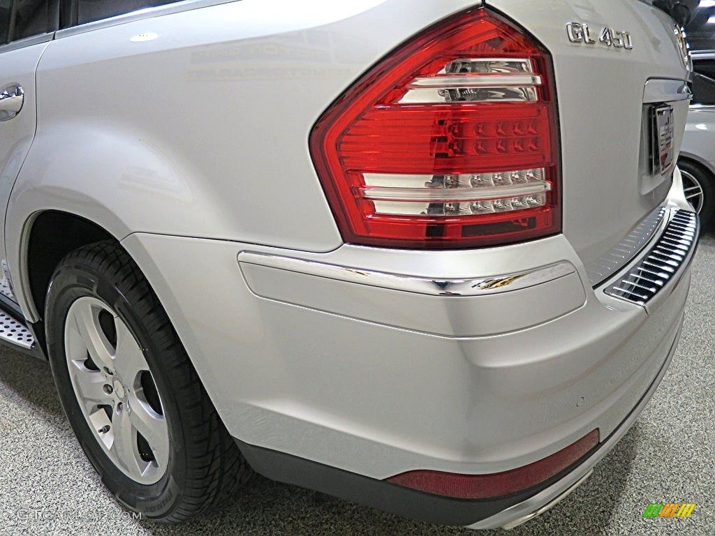 2011 GL 450 4Matic - Iridium Silver Metallic / Black photo #7