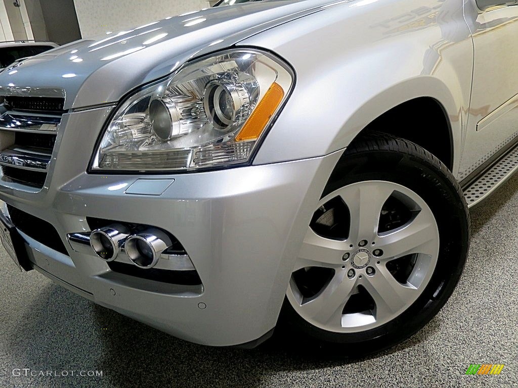 2011 GL 450 4Matic - Iridium Silver Metallic / Black photo #9