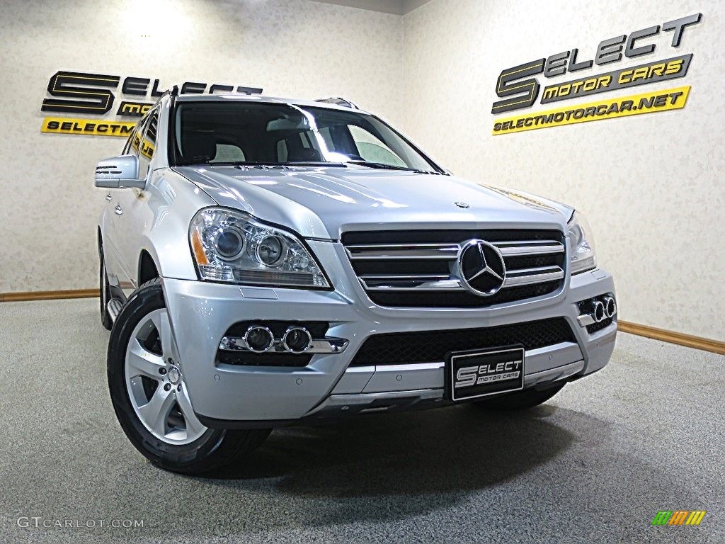 2011 GL 450 4Matic - Iridium Silver Metallic / Black photo #10