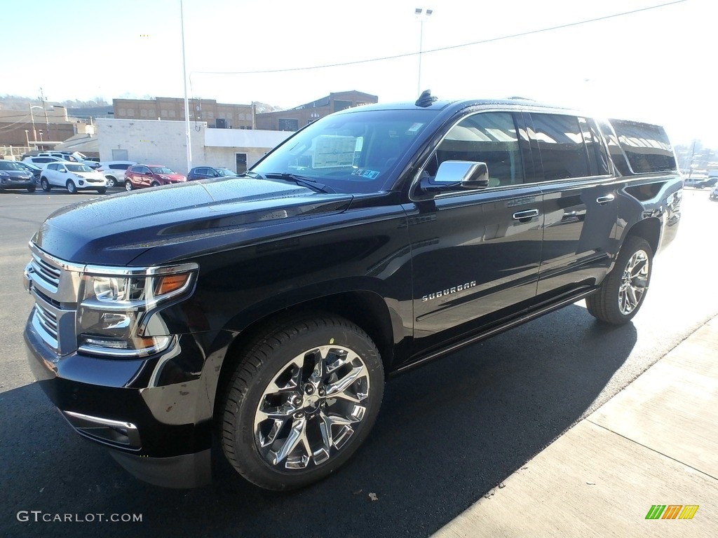 2018 Suburban Premier 4WD - Black / Jet Black photo #7