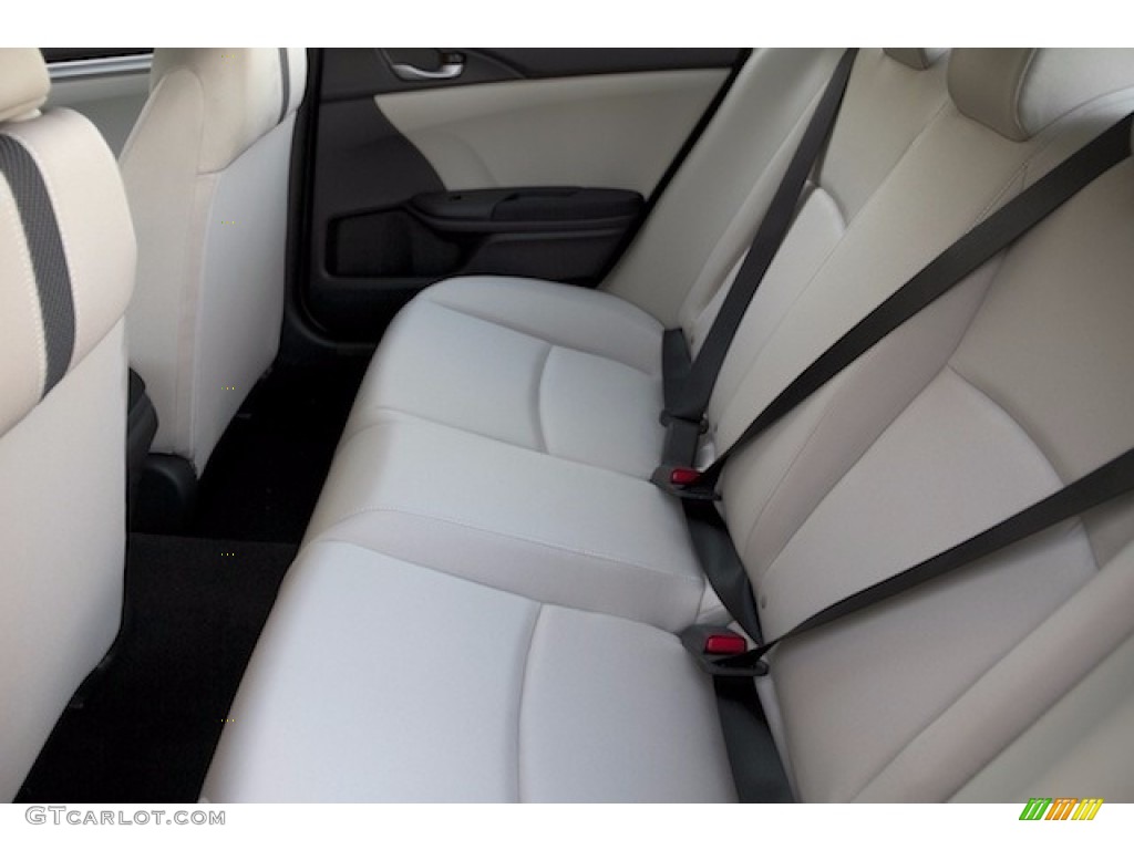 Black/Ivory Interior 2018 Honda Civic LX Sedan Photo #124071846