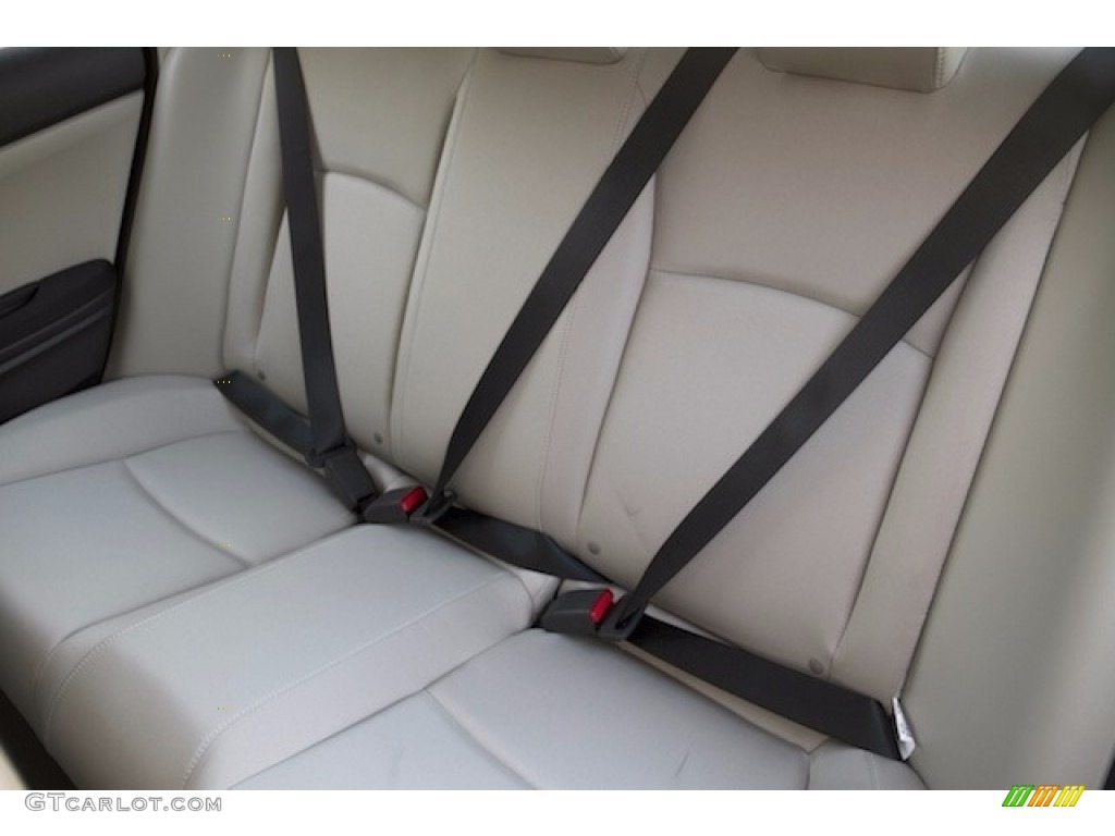 Black/Ivory Interior 2018 Honda Civic LX Sedan Photo #124071867