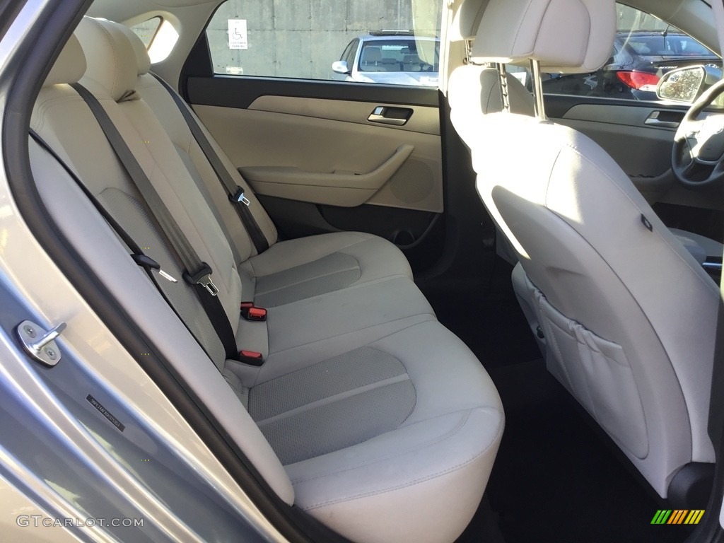 2016 Sonata SE - Quartz White Pearl / Beige photo #22