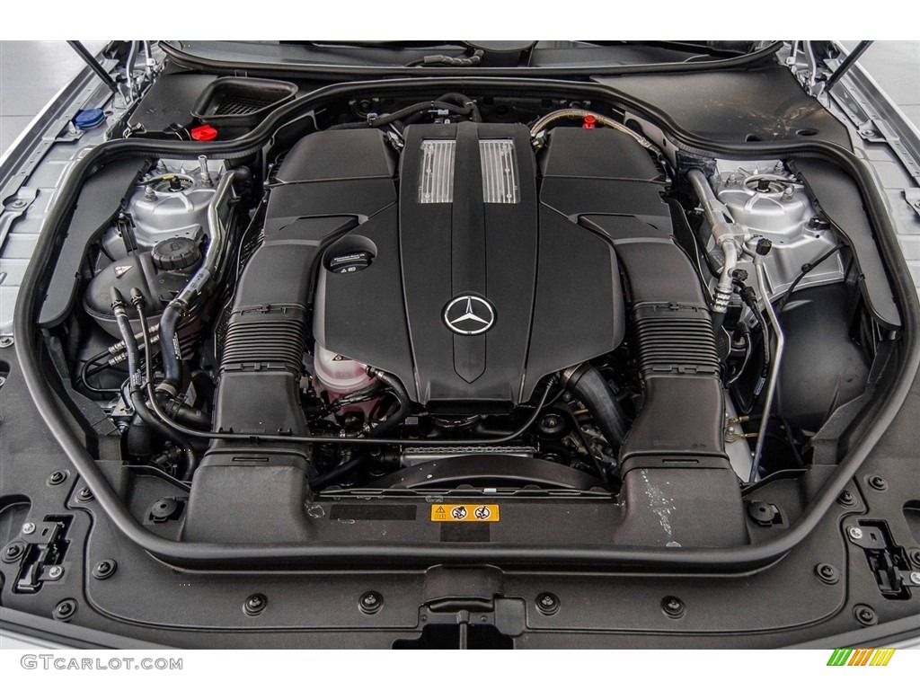 2018 Mercedes-Benz SL 450 Roadster 3.0 Liter DI biturbo DOHC 24-Valve VVT V6 Engine Photo #124074250