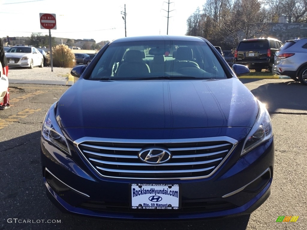 2016 Sonata SE - Lakeside Blue / Gray photo #2