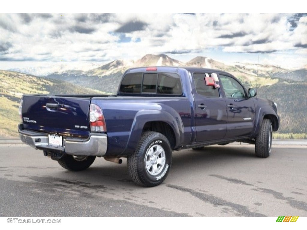 2013 Tacoma V6 SR5 Double Cab 4x4 - Nautical Blue Metallic / Graphite photo #3