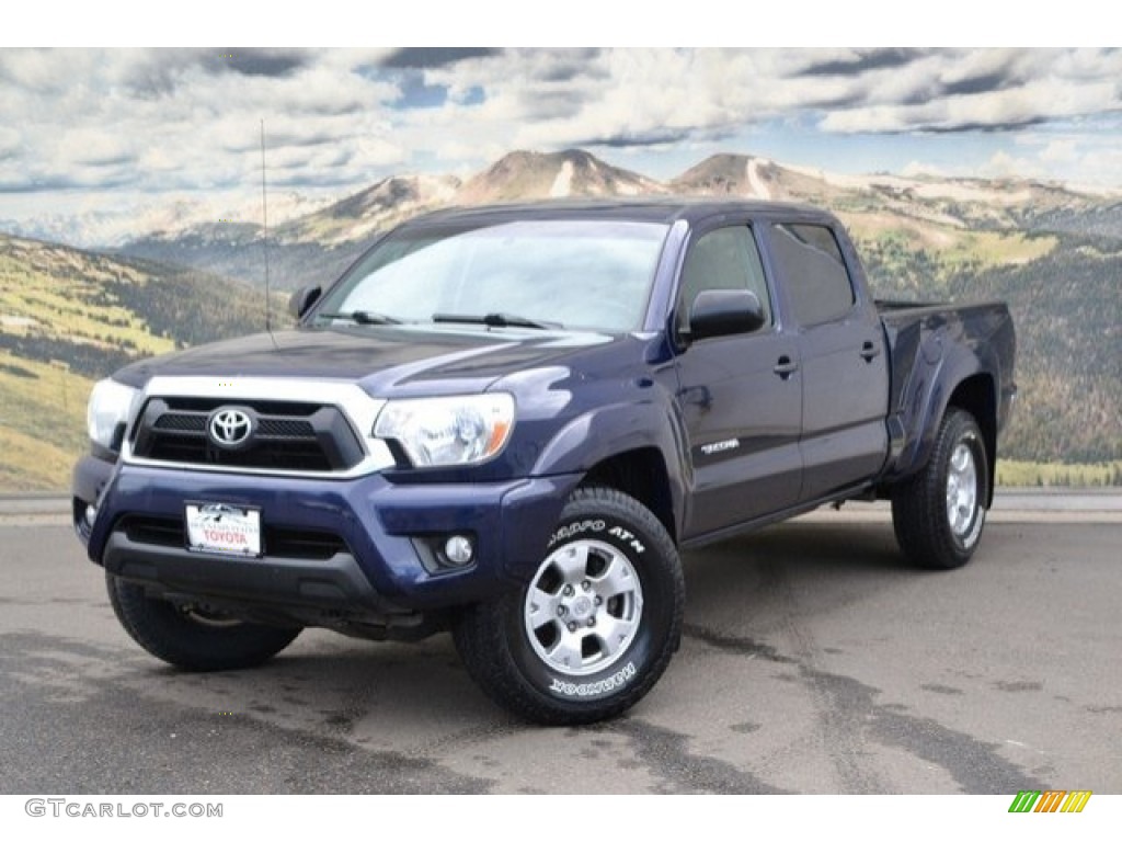 2013 Tacoma V6 SR5 Double Cab 4x4 - Nautical Blue Metallic / Graphite photo #5
