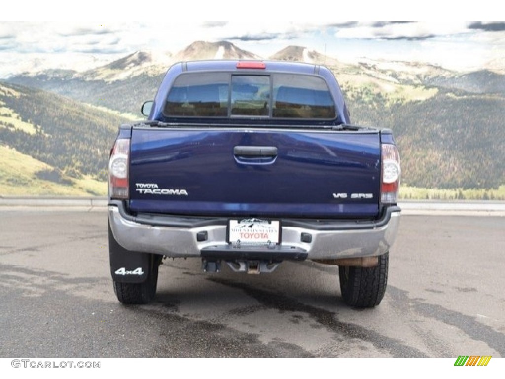 2013 Tacoma V6 SR5 Double Cab 4x4 - Nautical Blue Metallic / Graphite photo #9