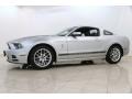 2014 Ingot Silver Ford Mustang V6 Premium Coupe  photo #3