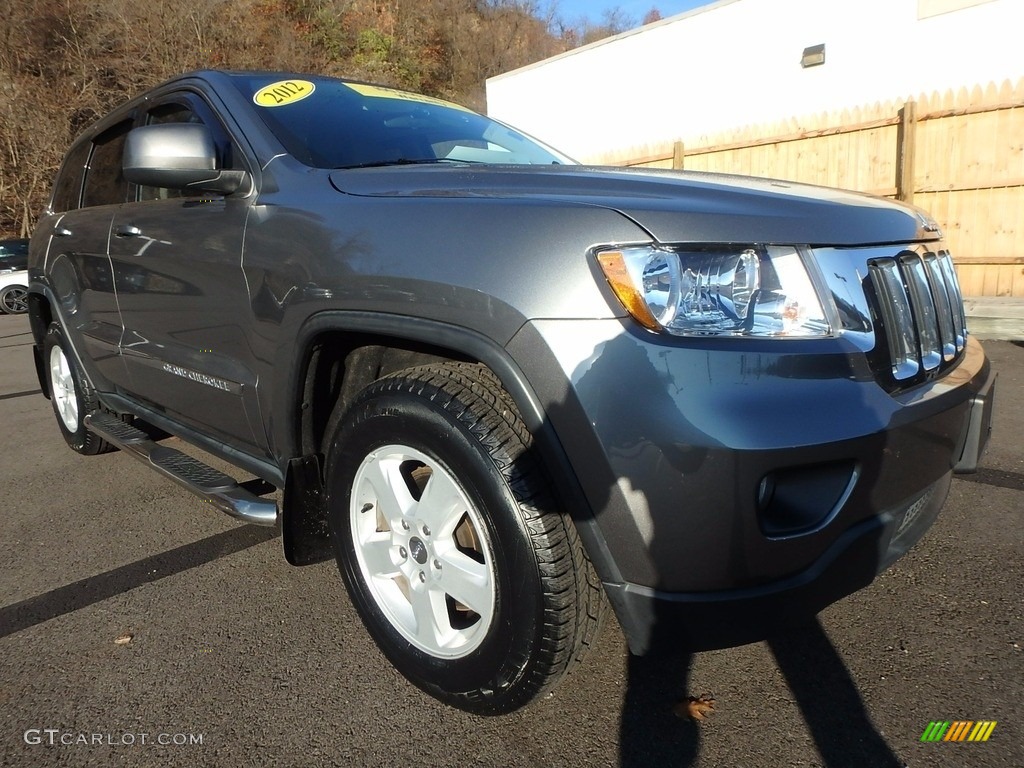 2012 Grand Cherokee Laredo 4x4 - Mineral Gray Metallic / Dark Graystone/Medium Graystone photo #4