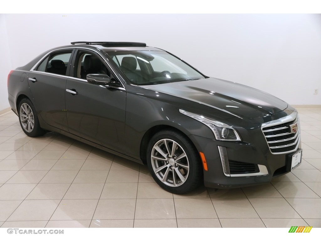 2017 CTS Luxury AWD - Phantom Gray Metallic / Jet Black photo #1