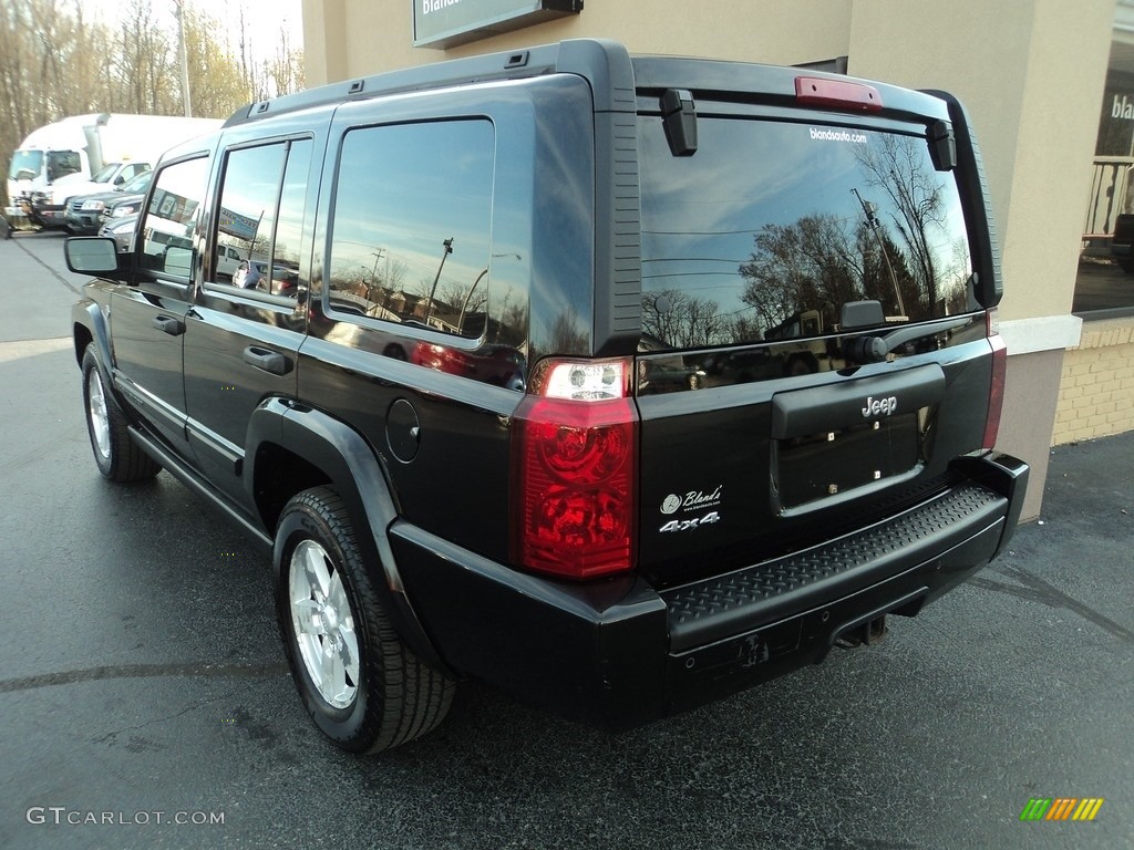 2006 Commander 4x4 - Black / Medium Slate Gray photo #3