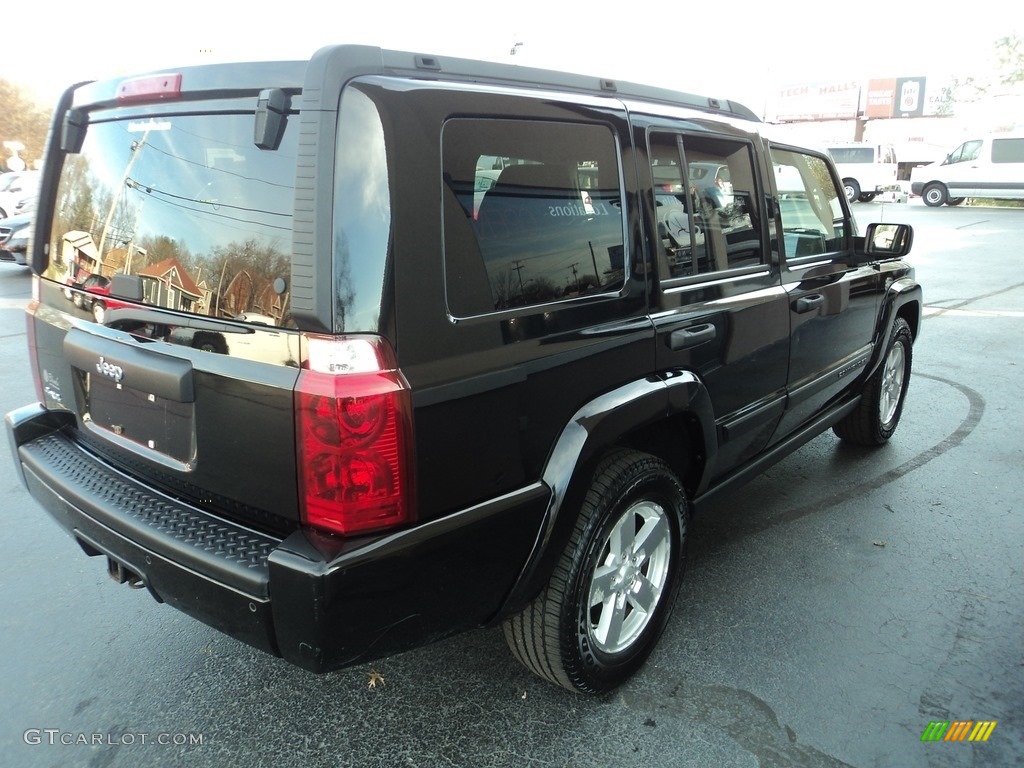 2006 Commander 4x4 - Black / Medium Slate Gray photo #4