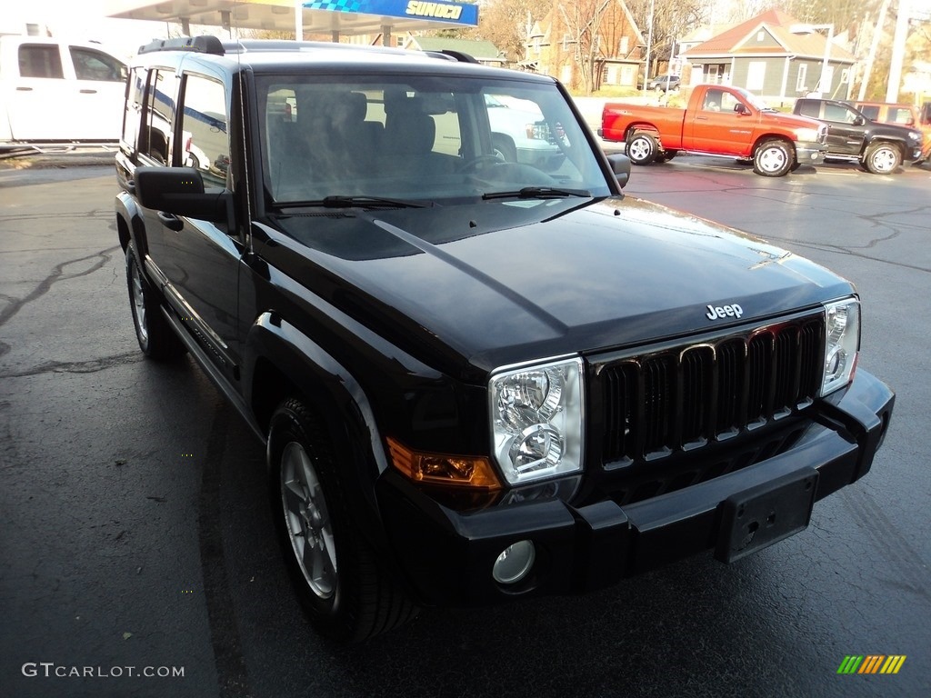 2006 Commander 4x4 - Black / Medium Slate Gray photo #5