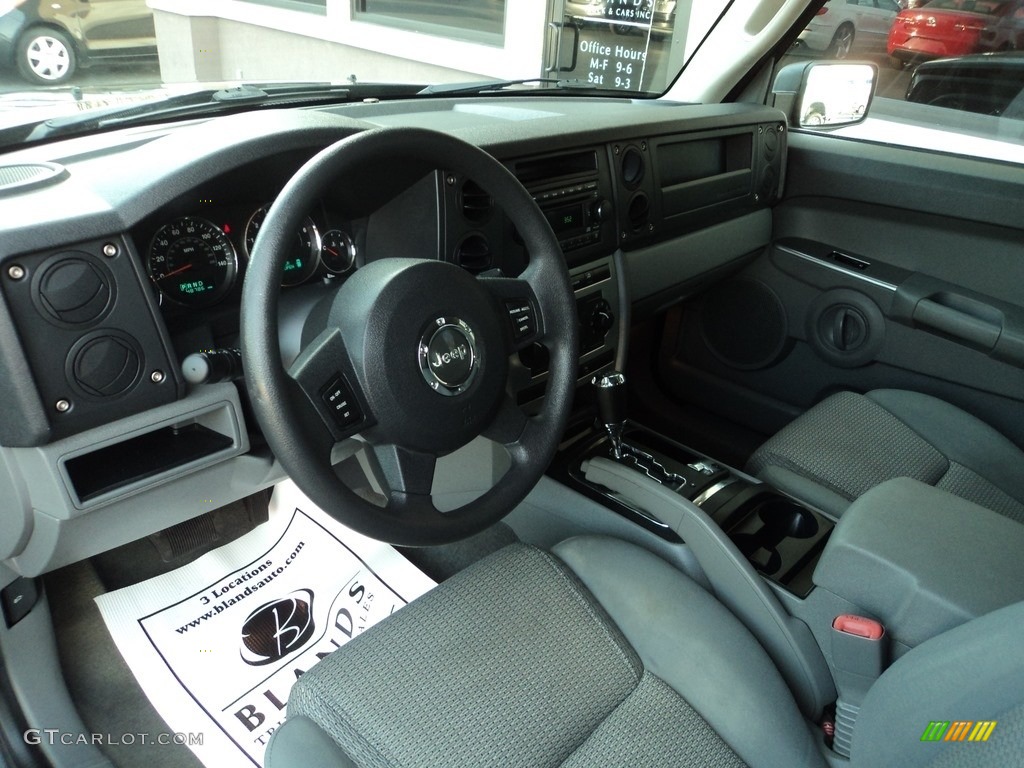 2006 Commander 4x4 - Black / Medium Slate Gray photo #6