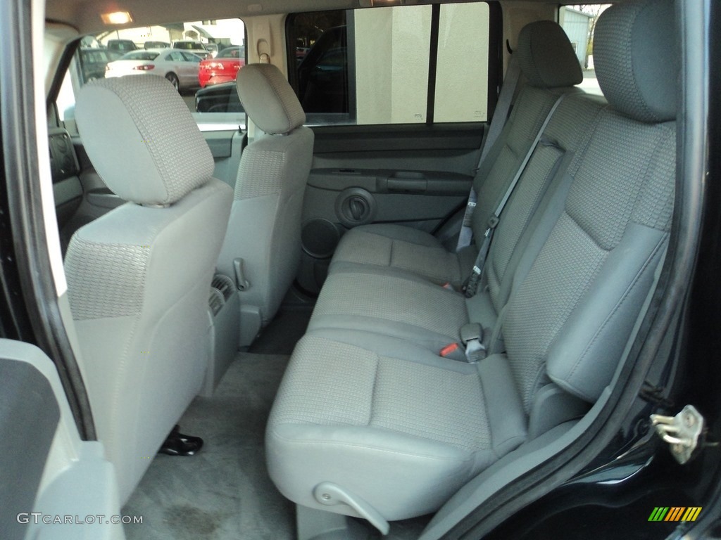 2006 Commander 4x4 - Black / Medium Slate Gray photo #8
