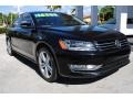 2015 Black Volkswagen Passat SE Sedan  photo #11