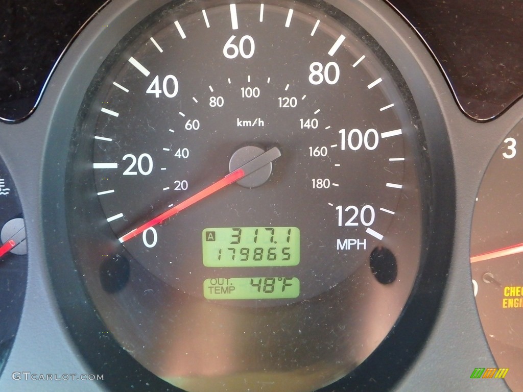 2003 Forester 2.5 X - Woodland Green Pearl / Beige photo #15