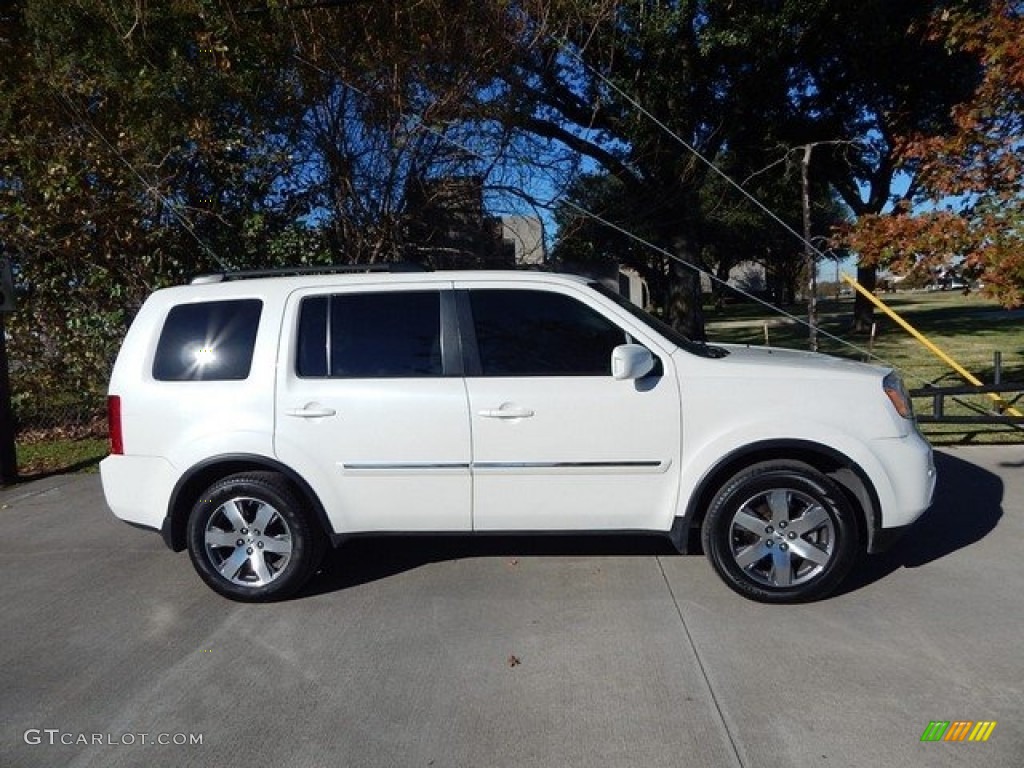 2014 Pilot Touring - White Diamond Pearl / Gray photo #6
