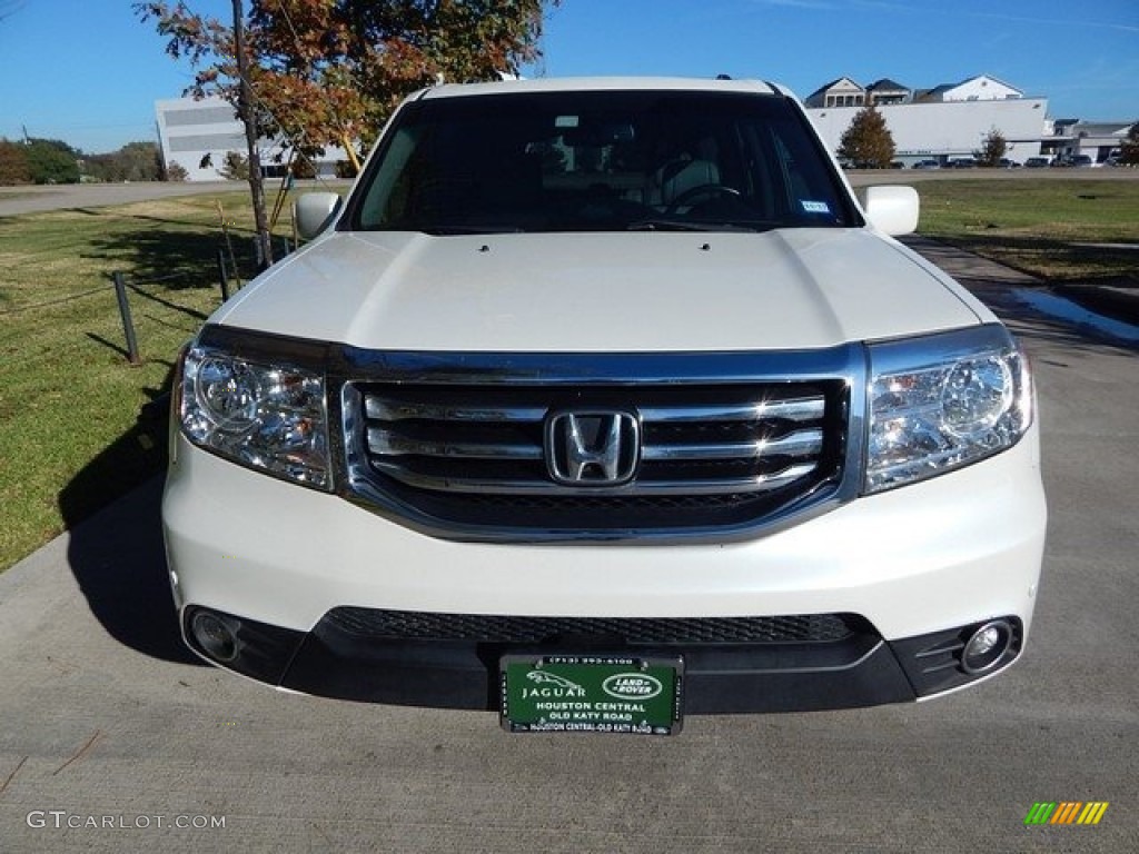 2014 Pilot Touring - White Diamond Pearl / Gray photo #9