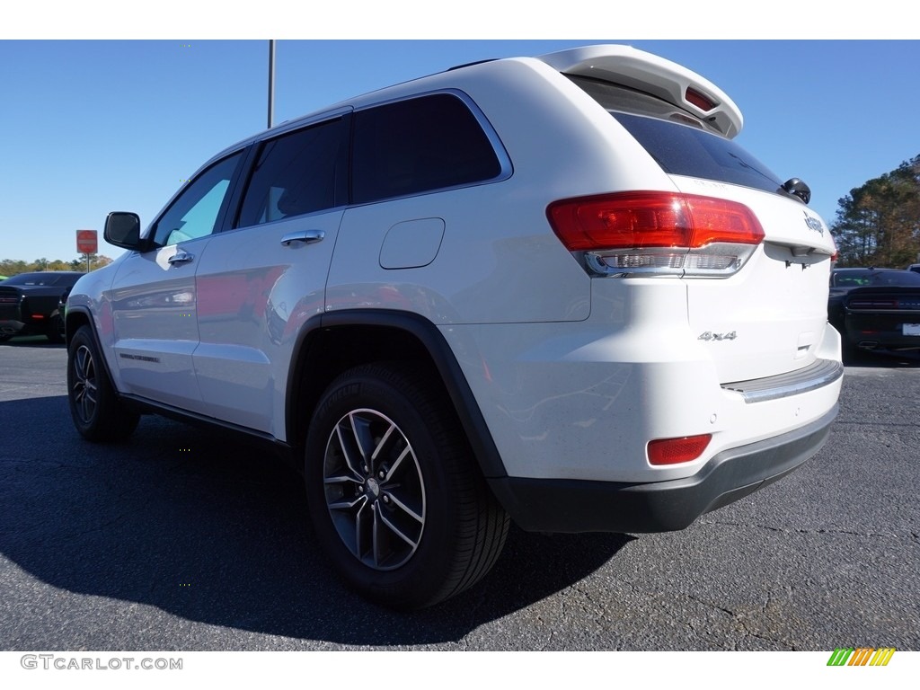 2017 Grand Cherokee Limited - Bright White / Black/Light Frost Beige photo #5