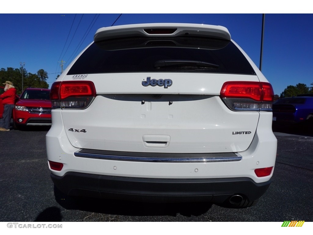 2017 Grand Cherokee Limited - Bright White / Black/Light Frost Beige photo #6