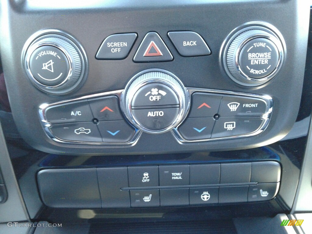 2018 1500 Sport Crew Cab 4x4 - Hydro Blue Pearl / Black photo #26