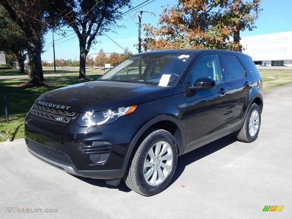 Santorini Black Metallic 2018 Land Rover Discovery Sport SE Exterior Photo #124085986
