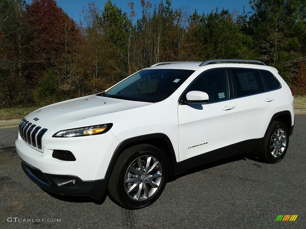 Bright White 2018 Jeep Cherokee Limited Exterior Photo #124086922