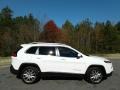 2018 Bright White Jeep Cherokee Limited  photo #5