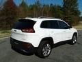 2018 Bright White Jeep Cherokee Limited  photo #6