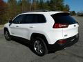 2018 Bright White Jeep Cherokee Limited  photo #8
