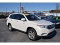 Blizzard White Pearl 2012 Toyota Highlander Limited