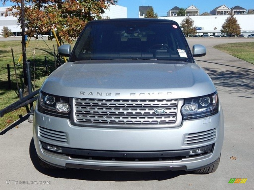 2017 Range Rover HSE - Indus Silver Metallic / Ebony/Ebony photo #9