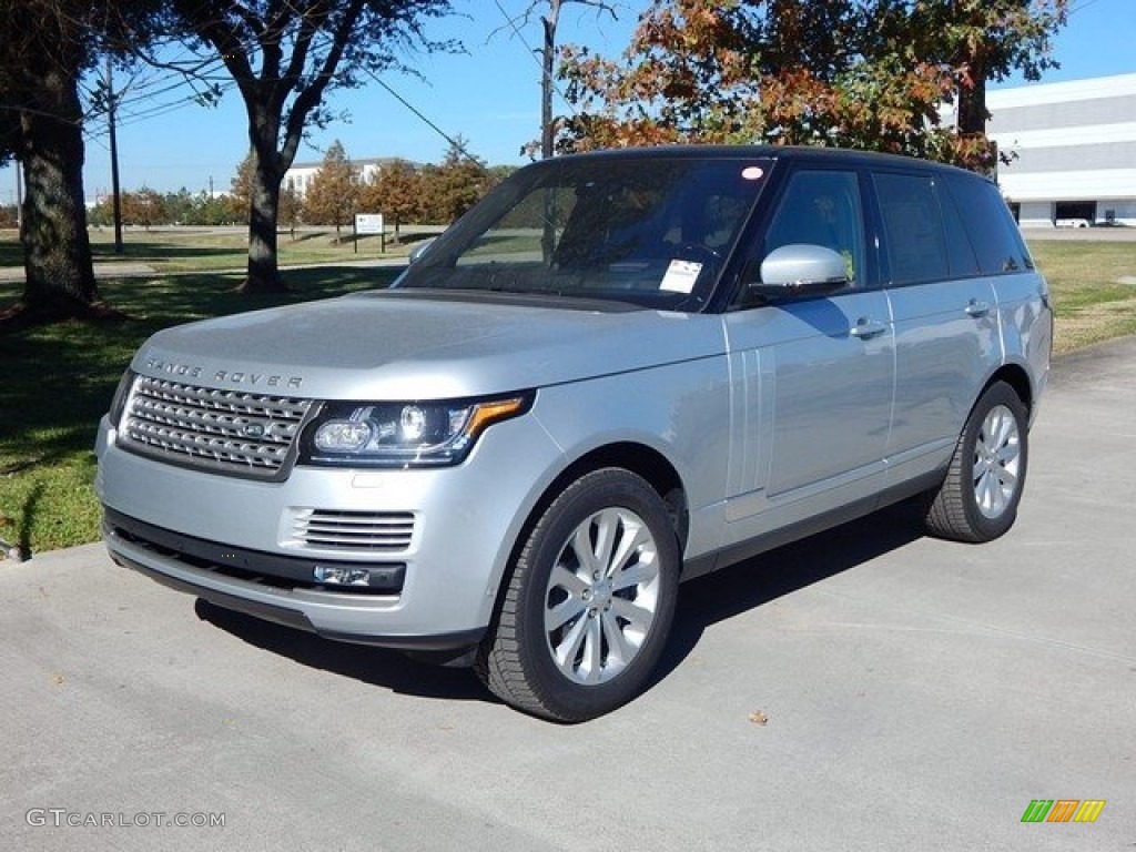 2017 Range Rover HSE - Indus Silver Metallic / Ebony/Ebony photo #10