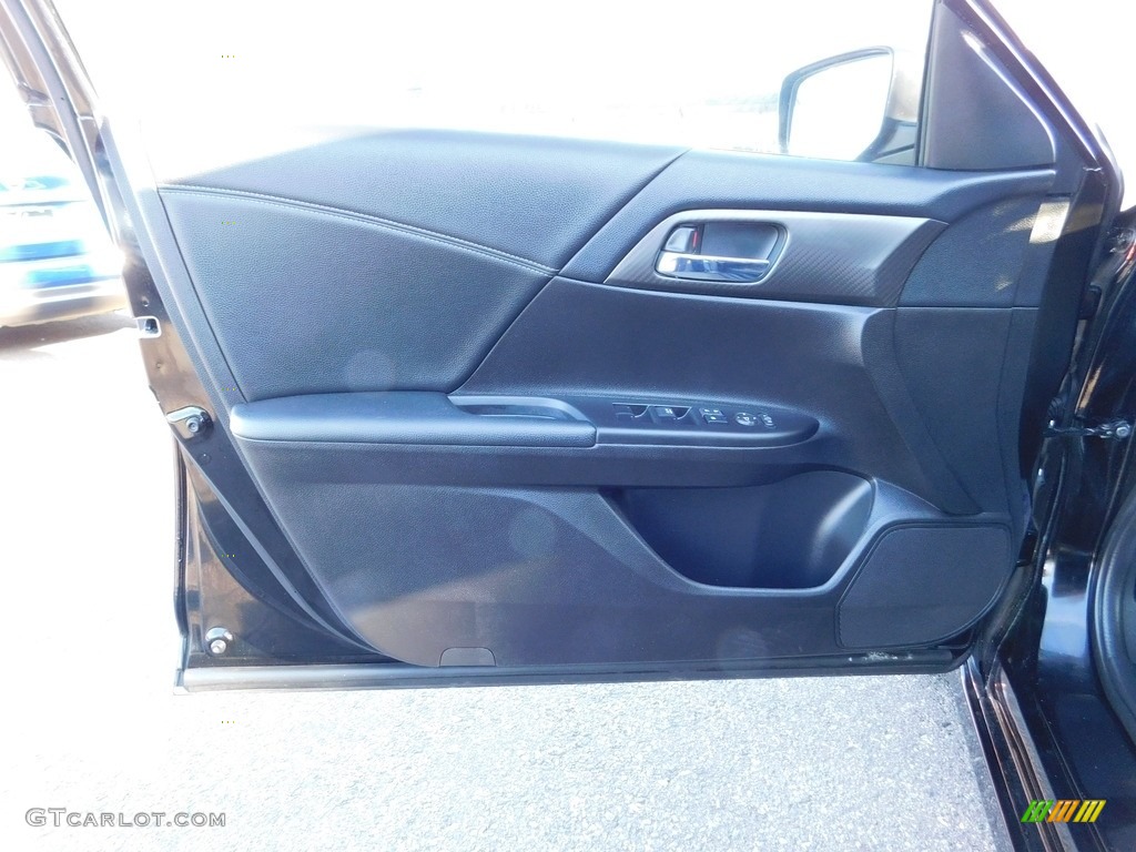 2016 Accord Sport Sedan - Crystal Black Pearl / Black photo #9