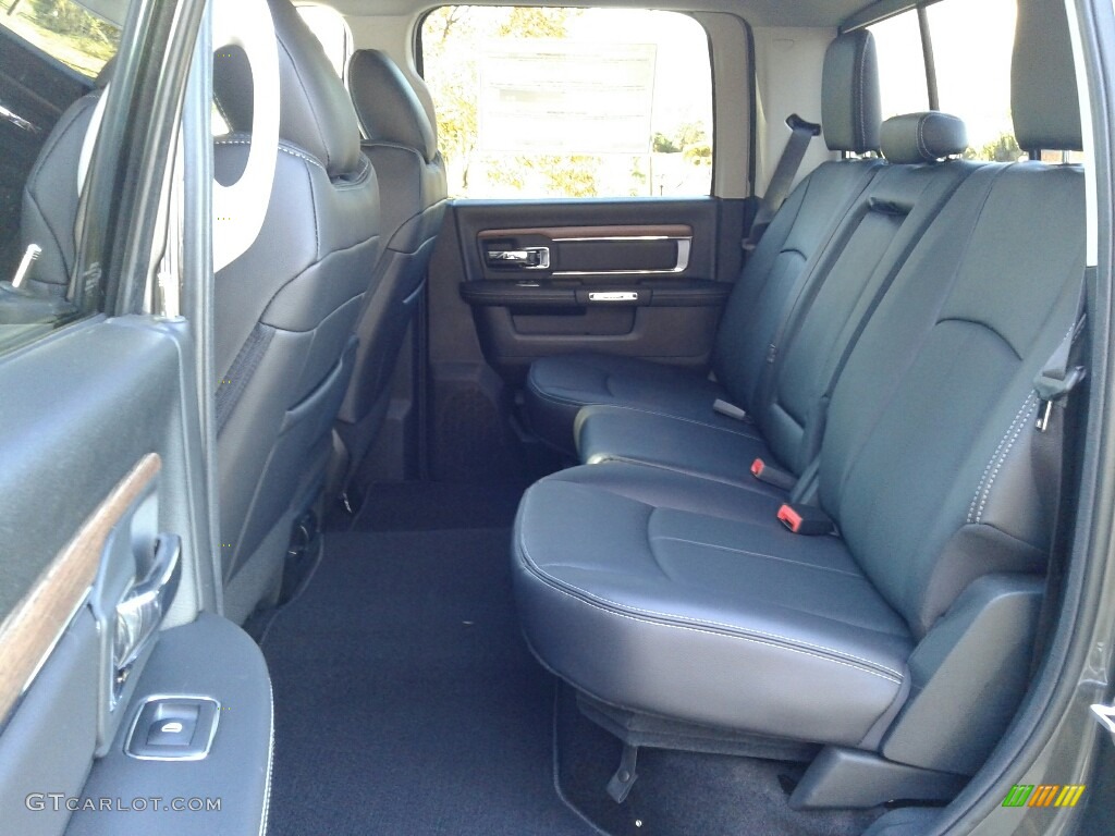 Black Interior 2018 Ram 2500 Laramie Crew Cab 4x4 Photo #124090069