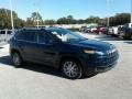 2018 Patriot Blue Pearl Jeep Cherokee Limited  photo #7