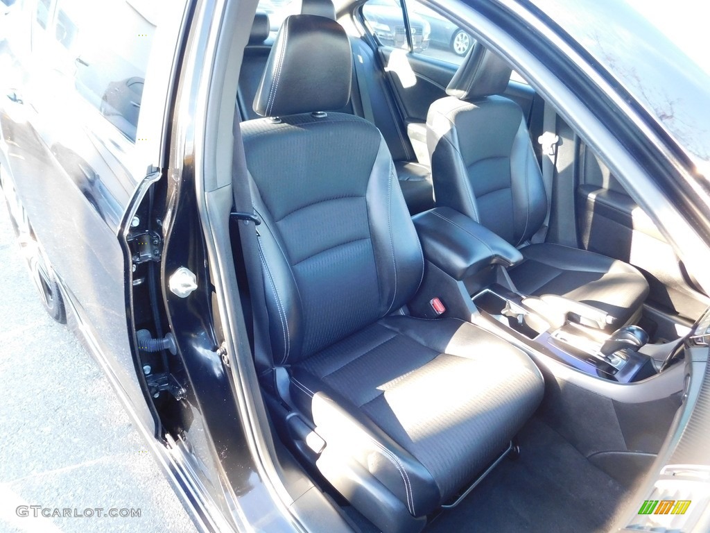 2016 Accord Sport Sedan - Crystal Black Pearl / Black photo #25