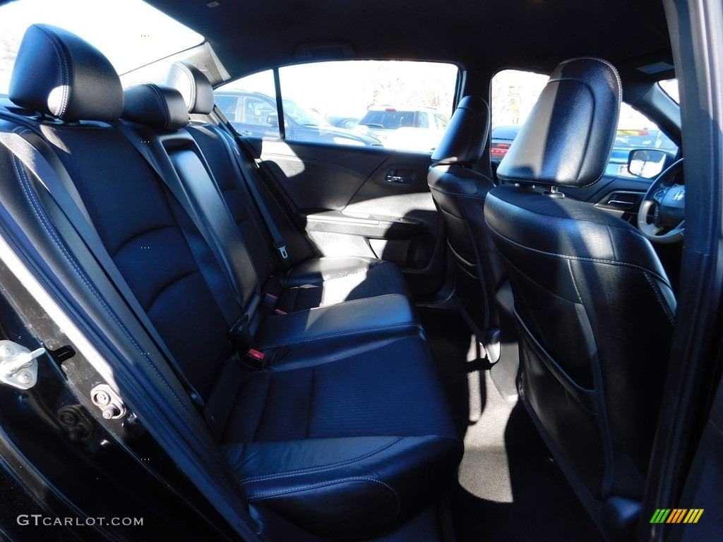 2016 Accord Sport Sedan - Crystal Black Pearl / Black photo #28