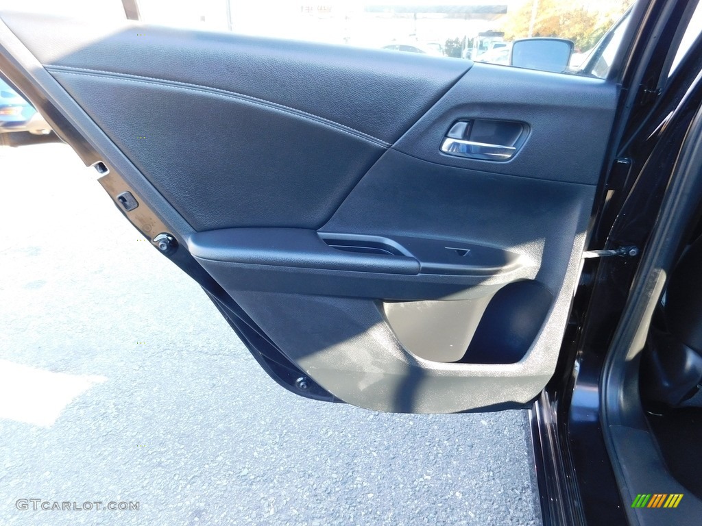 2016 Accord Sport Sedan - Crystal Black Pearl / Black photo #30