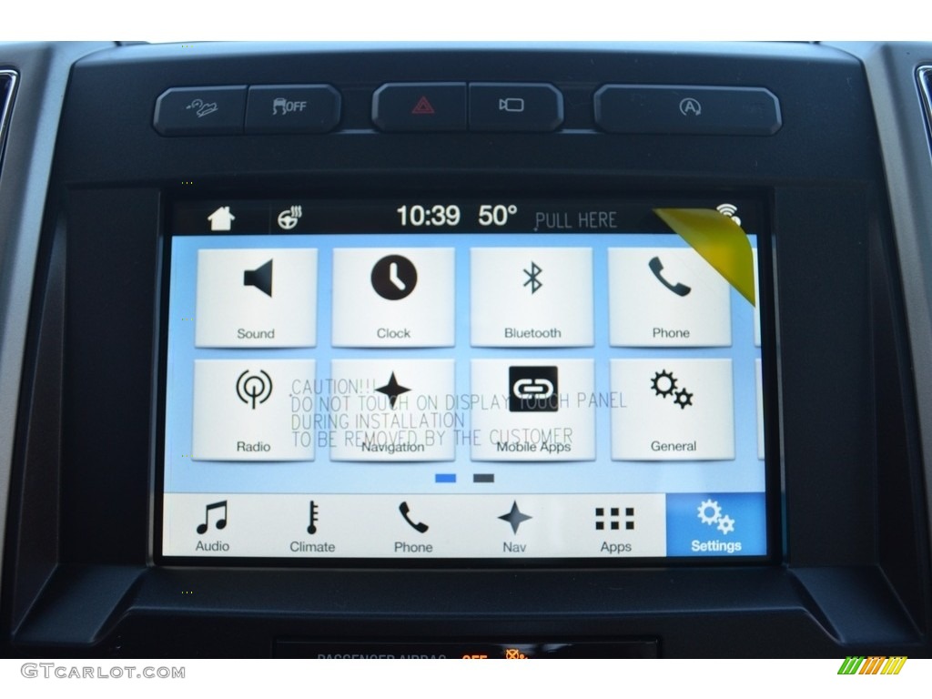 2018 F150 Lariat SuperCrew 4x4 - White Platinum / Light Camel photo #13